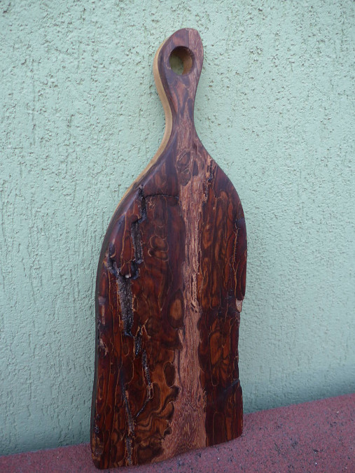 Príbory, varešky, pomôcky - Masívne denko, podložka - orech 26 - 12640564_