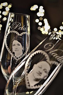 Nádoby - Svadobné čaše personalizované - 12648041_