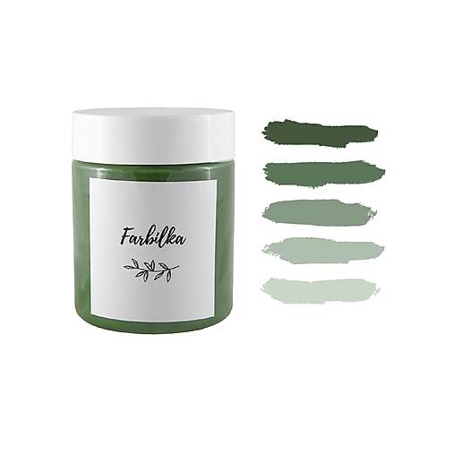 Farby-laky - Farbilka 200ml - poľovnícka zelená - 12643269_