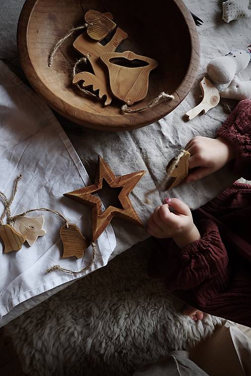 Dekorácie - Hviezda v hviezde BESTSELLER - POSLEDNÉ KUSY (Červená) - 12652071_