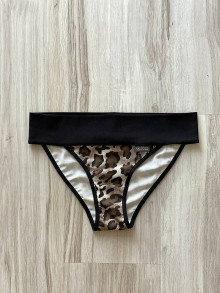 Spodná bielizeň - Dámske nohavičky leopard - 12651046_