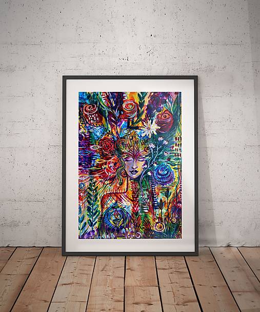 Obrazy - "Nespútaná" ART PRINT© - 12656817_