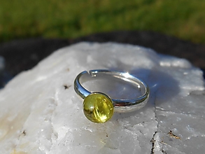 Prstene - green olivina-OLIVIN-prsteň-striebro-ring - 12666366_