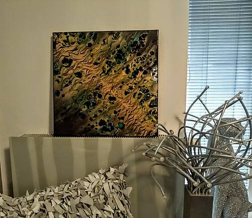 Absinth - 50 x 50 cm - akryl
