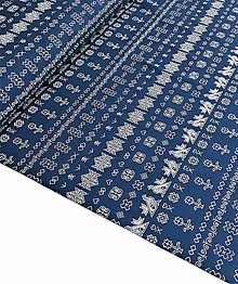 Textil - Teplákovina ČIČMANY (stredne modrá) - 12666831_