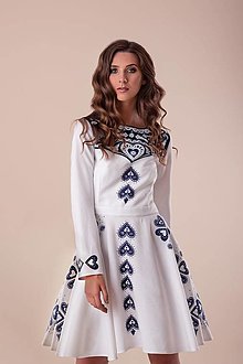 Šaty - Kolekcia Inšpirácie - modrotlač - 12669285_