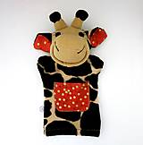Hračky - Maňuška žirafa (na objednávku) - 12674409_