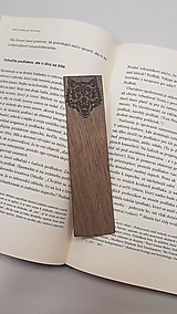 Papiernictvo - Drevená záložka S vlastnou grafikou Wood Bookmarks - 12672793_