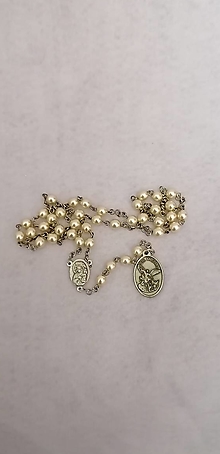 Iné šperky - Ruženec k sv. Michalovi - 12681763_