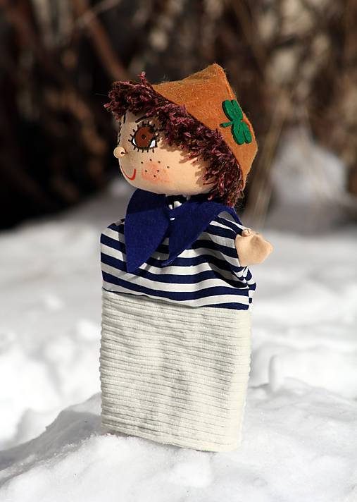 Hračky - Maňuška. Bábika Chlapček Adam. - 12686717_