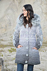 Bundy a kabáty - Kabátik Silver Fox - 12686736_