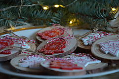Dekorácie - Vianočné ozdoby  (Vločka) - 12693065_