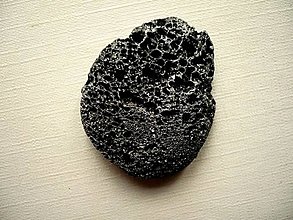 Minerály - Troml. placka - láva 36 mm, č.276 - 12691800_