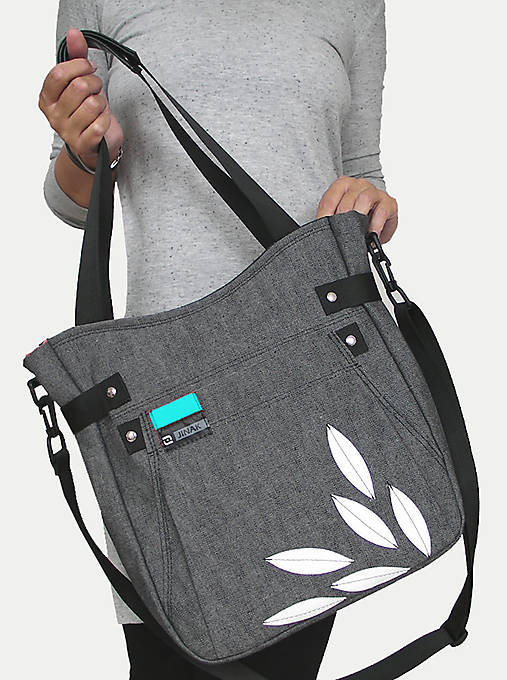 Kabelky - taška JEANY wild leaf color   - 12694994_