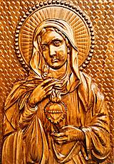 Drevorezba Panna Mária 