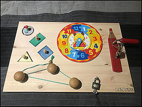 Hračky - Interaktívny panel pre detičky - 12696921_