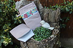 Úžitkový textil - SADA kuchynských rukavíc (chňapky) s teflónovou úpravou - 12696023_