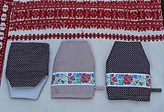 Úžitkový textil - SADA kuchynských rukavíc (chňapky) s teflónovou úpravou - 12696024_