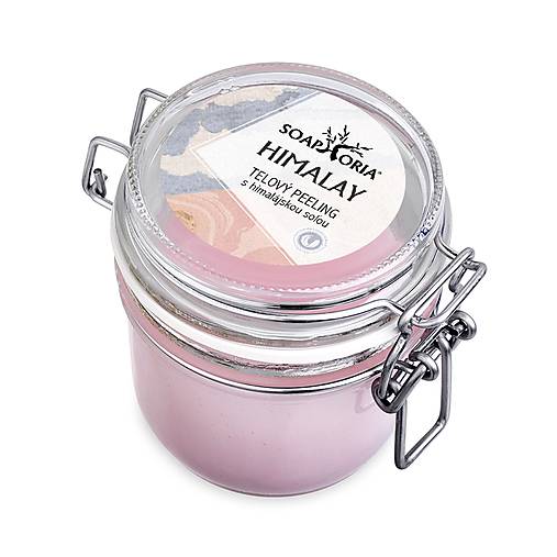 Telová kozmetika - Himalay - organický telový peeling s himalájskou soľou - 12701849_