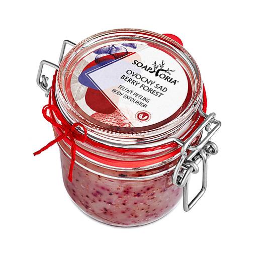 Telová kozmetika - Ovocný sad - organický soľný telový peeling - 12701870_