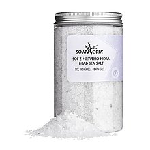 Telová kozmetika - Soľ z Mŕtveho mora - soľ do kúpeľa - 12702125_