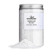 Telová kozmetika - Morská soľ - soľ do kúpeľa - 12702128_
