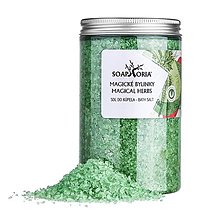 Telová kozmetika - Magické bylinky (bývalá Babičkina záhradka) - soľ do kúpeľa - 12702131_