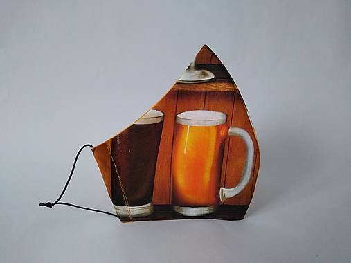 Dizajnové rúško pivo