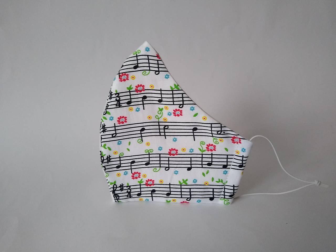 Dizajnové rúško A od Prešova prémiová bavlna antibakteriálne s časticami striebra dvojvrstvové tvarované