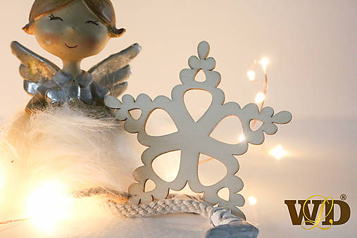 Dekorácie - Vianočné drevené ozdoby - 12704085_