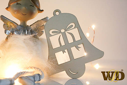 Dekorácie - Vianočné drevené ozdoby - 12704089_