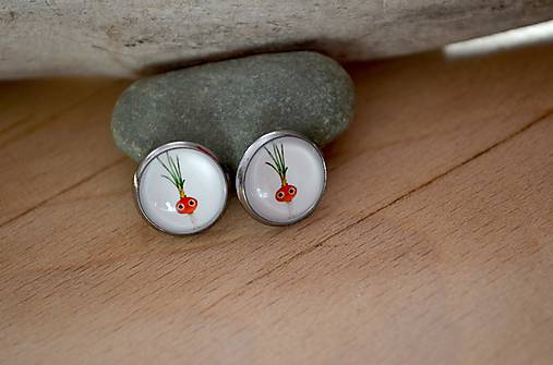 Náušnice - Paní ředkvička.... - 12703295_