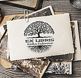 Papiernictvo - Pečiatka EX LIBRIS Strom života - 12705110_