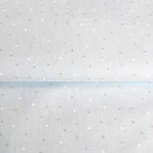 Textil - belasé bodky, 100 % bavlna Čechy, šírka 140 cm - 12705546_