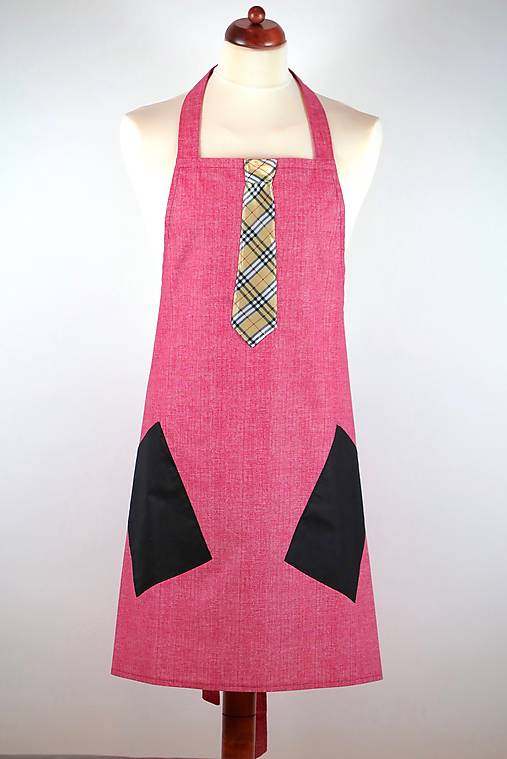 Pánske oblečenie - PÁNSKA KUCHYNSKÁ ZÁSTERA Gentlemen - 12708352_