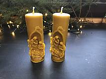 Sviečky - BETLEHEM XL 200g, sviečka zo včelieho vosku - 12704981_