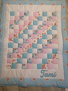Detský textil - Patchwork deka - Tami Rose - 12711274_