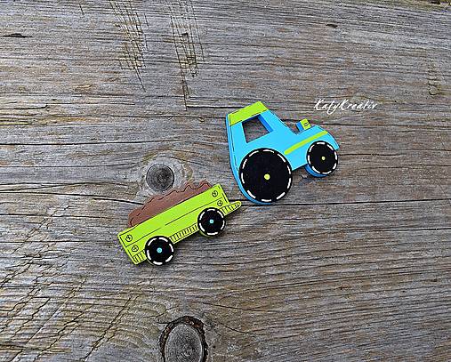 Magnetky - 13cm traktor - 12710888_