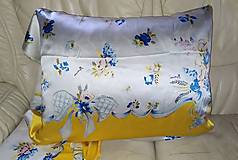 Úžitkový textil - Hodvábna obliečka na vankúš na spanie - 12711847_