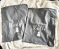 Iné tašky - Mikulášske & Vianočné bavlnené vrecká - 12717272_