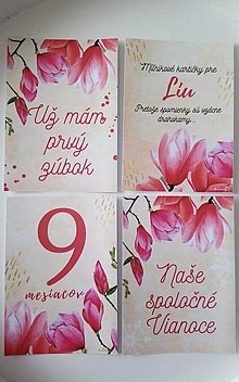 Papiernictvo - Milnikove karticky milnicky magnolia - 12723347_