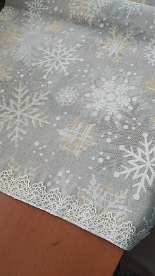 Úžitkový textil - Vianočný stredový obrus - 12724722_