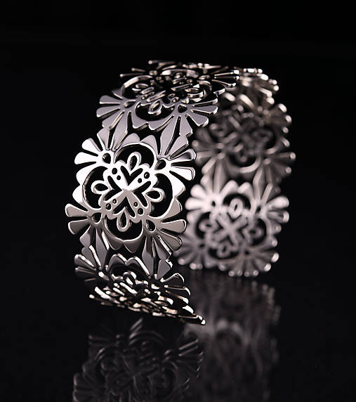 Náramky - Náramok trakovický ornament – pás - 12724508_