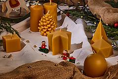 Dobrý obchod - Vianočné voskové sviečky - 12724328_