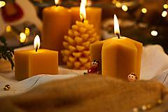 Dobrý obchod - Vianočné voskové sviečky - 12724330_