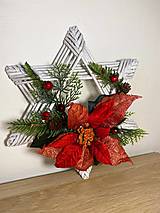 Dekorácie - Vianočná hviezda - dekorácia na dvere - 12727703_