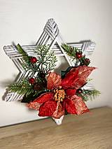 Dekorácie - Vianočná hviezda - dekorácia na dvere - 12727706_