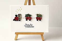 Papiernictvo - vianočná pohľadnica - 12727574_