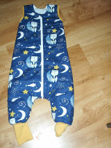 Detský textil - spací vak s nôžkami 2,5 TOG - 12732169_