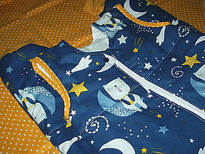 Detský textil - spací vak s nôžkami 2,5 TOG - 12732215_